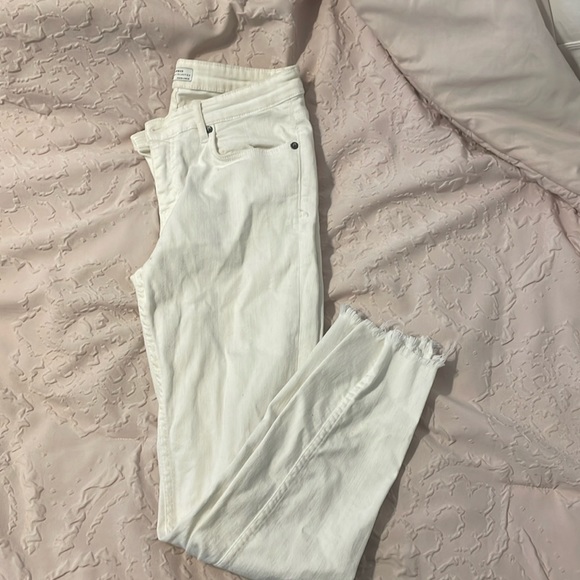 Zara Denim - Zara White Skinny Jeans